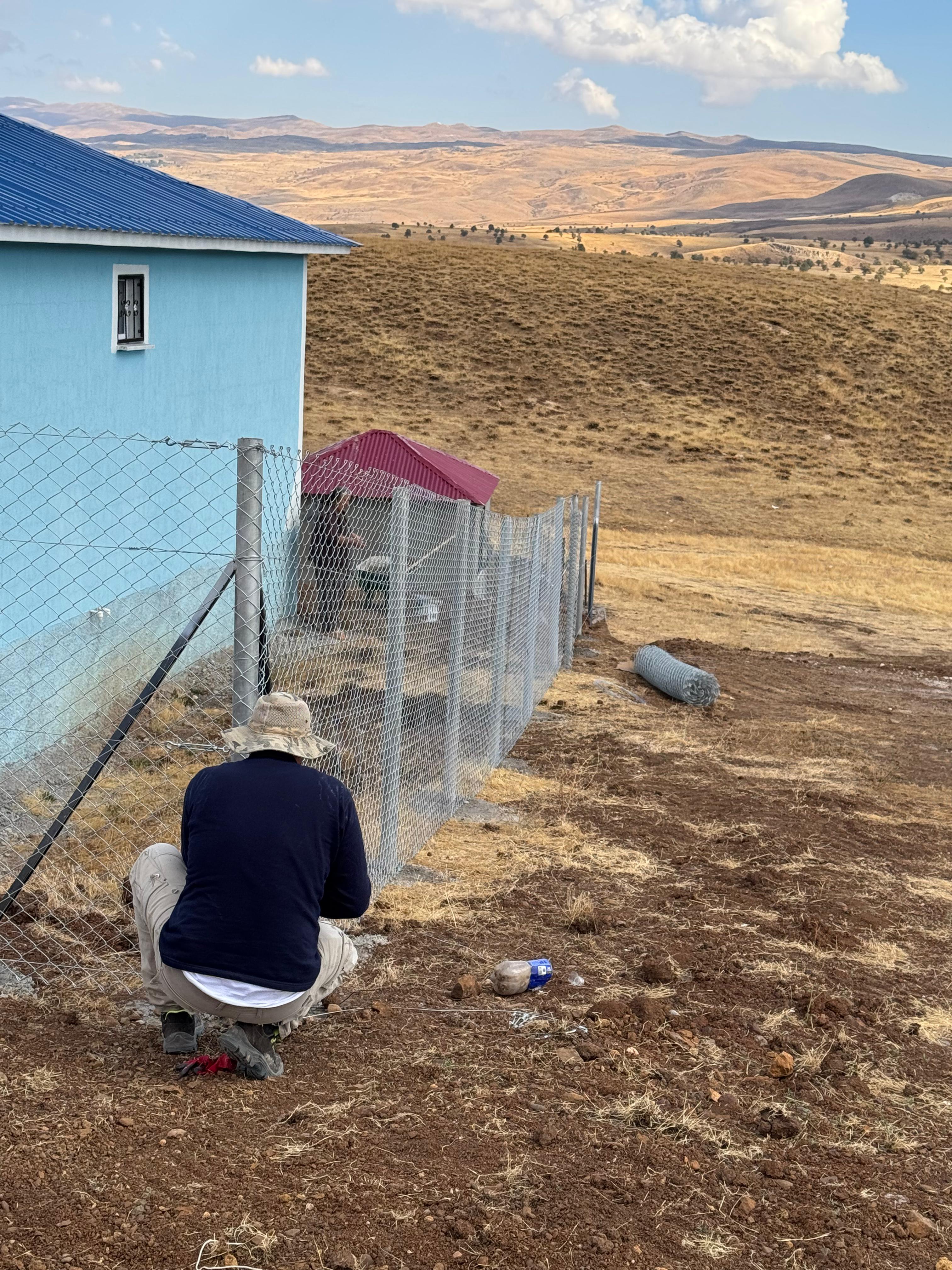 Yuvarlak Boru Direk Çitleri